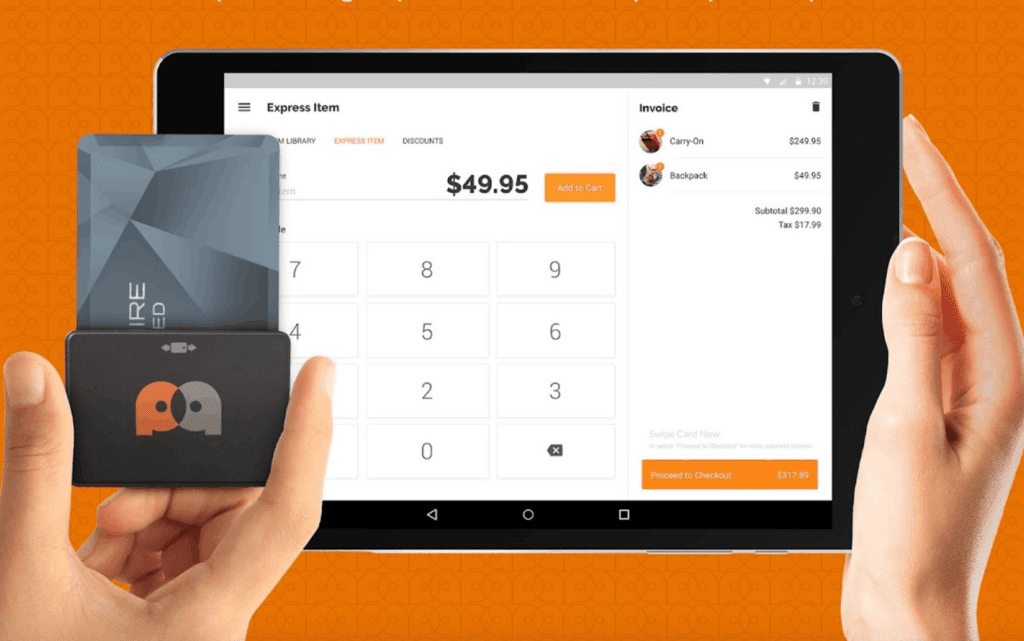 The PayAnywhere Pay As You Go iPad Credit Card Transaction