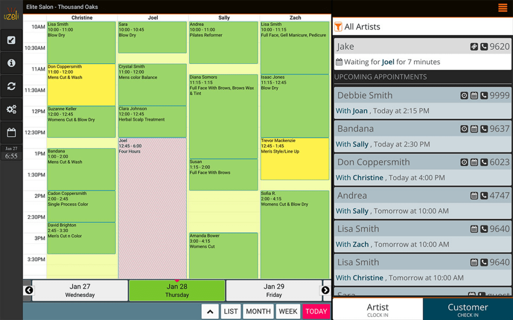 Uzeli Scheduling 