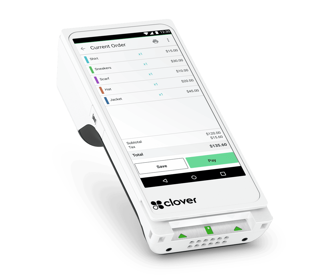 Clover Flex Mobile POS iSmart Payments