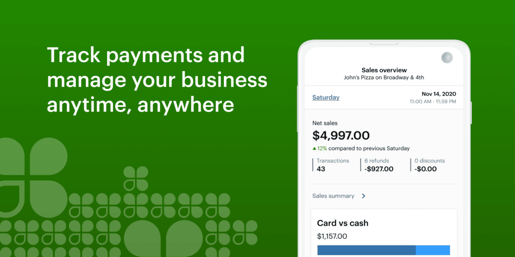 Track payments and manage your business
