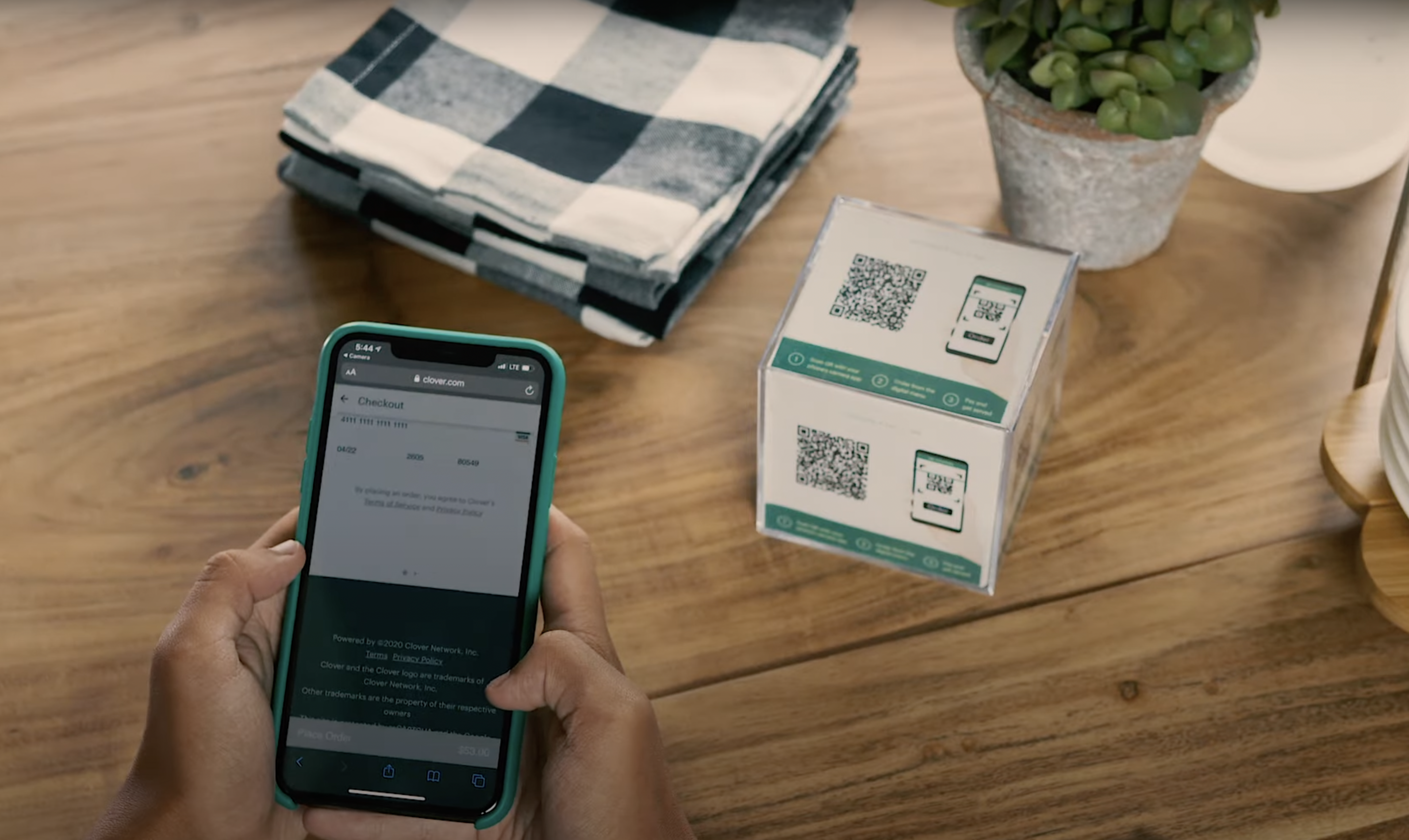 Clover Scan To Order And Pay