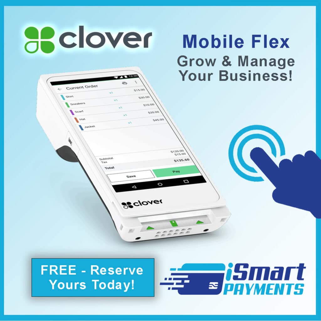 Free Clover Flex iSmart Payments