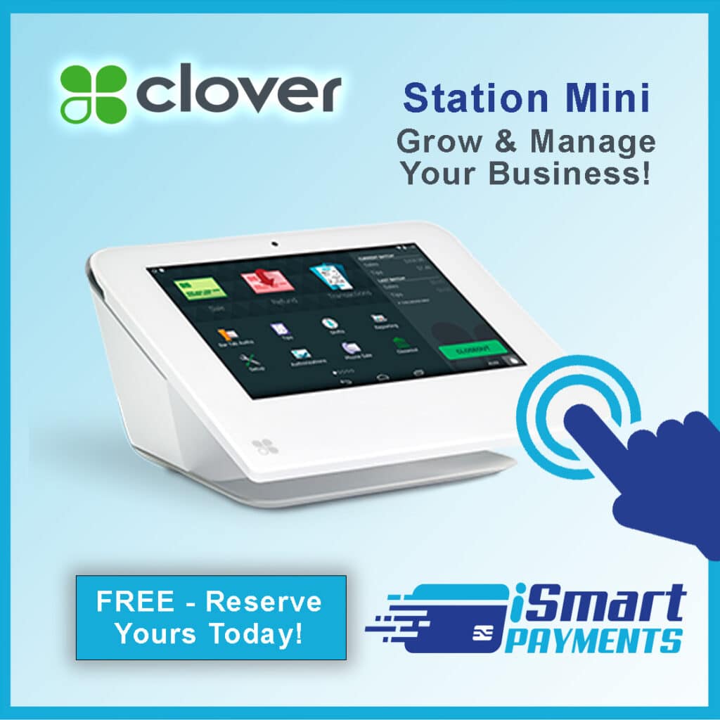 Free Clover Mini iSmart Payments