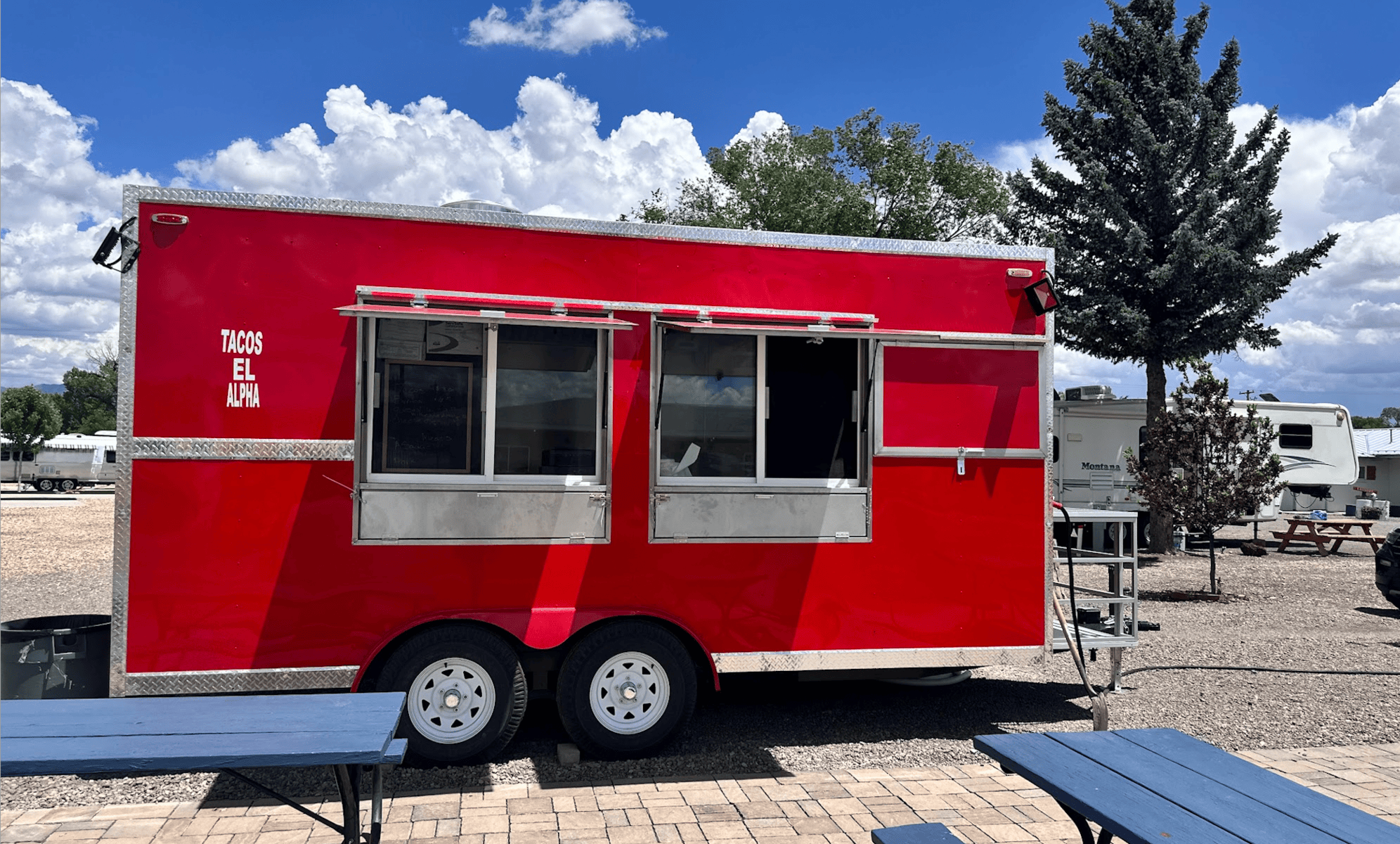 Clover Food Trailer Point of Sale POS