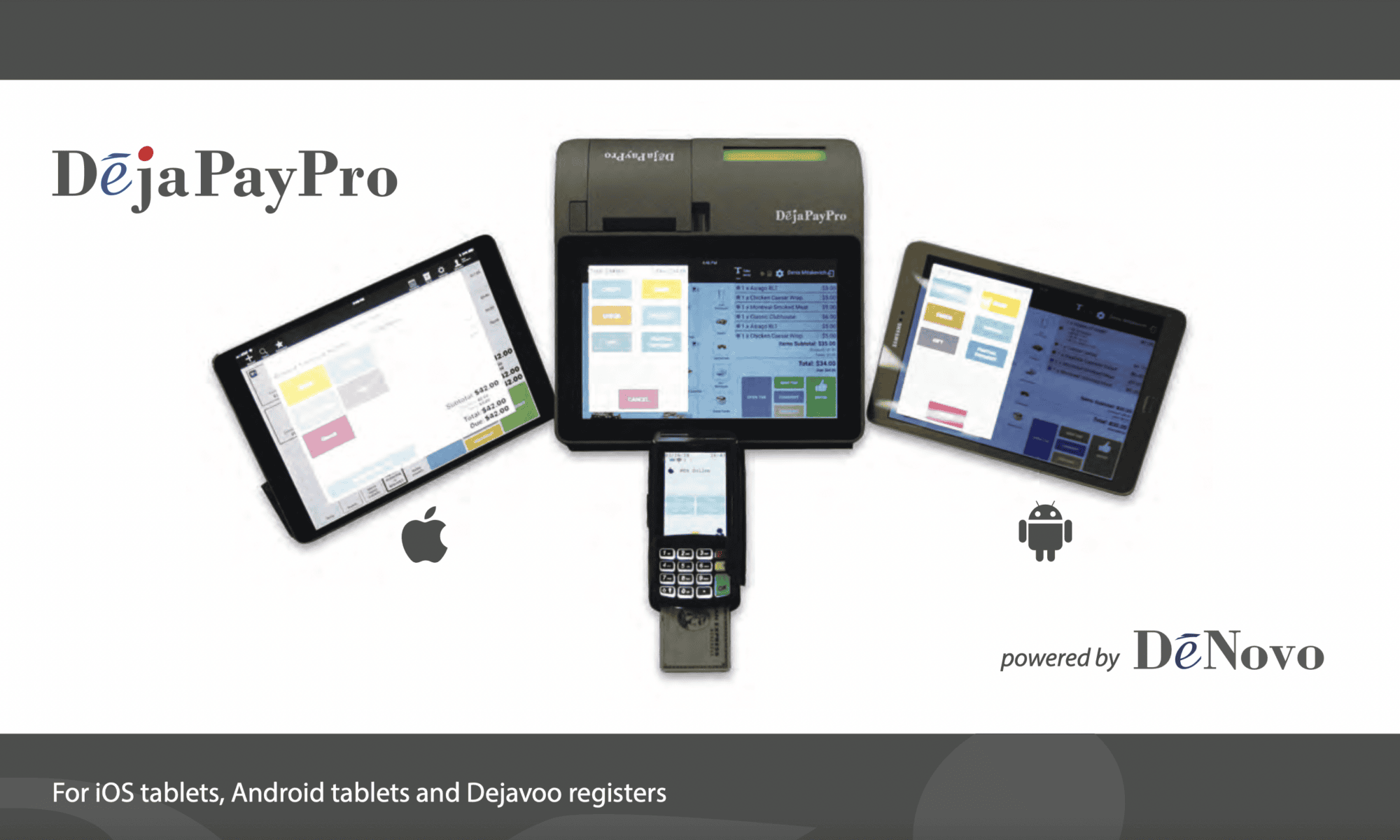 DejaPayPro Cloud POS iOS Android