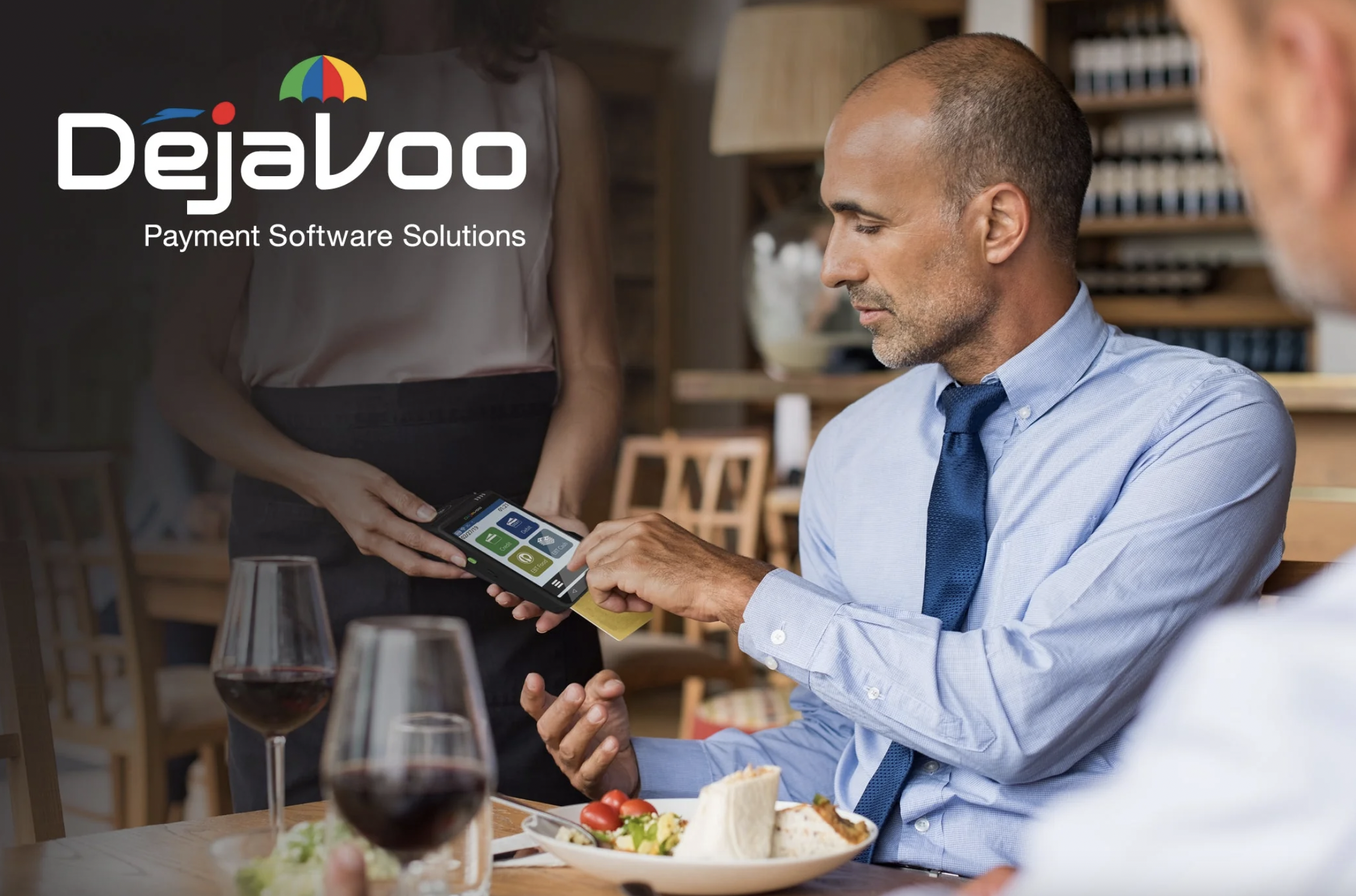 Dejavoo Credit Card Machine and Customer