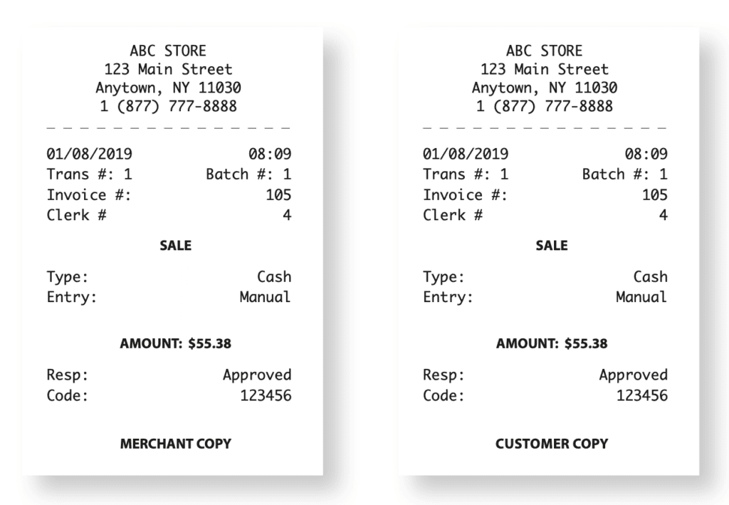 Track Sales Card And Cash Transactions 