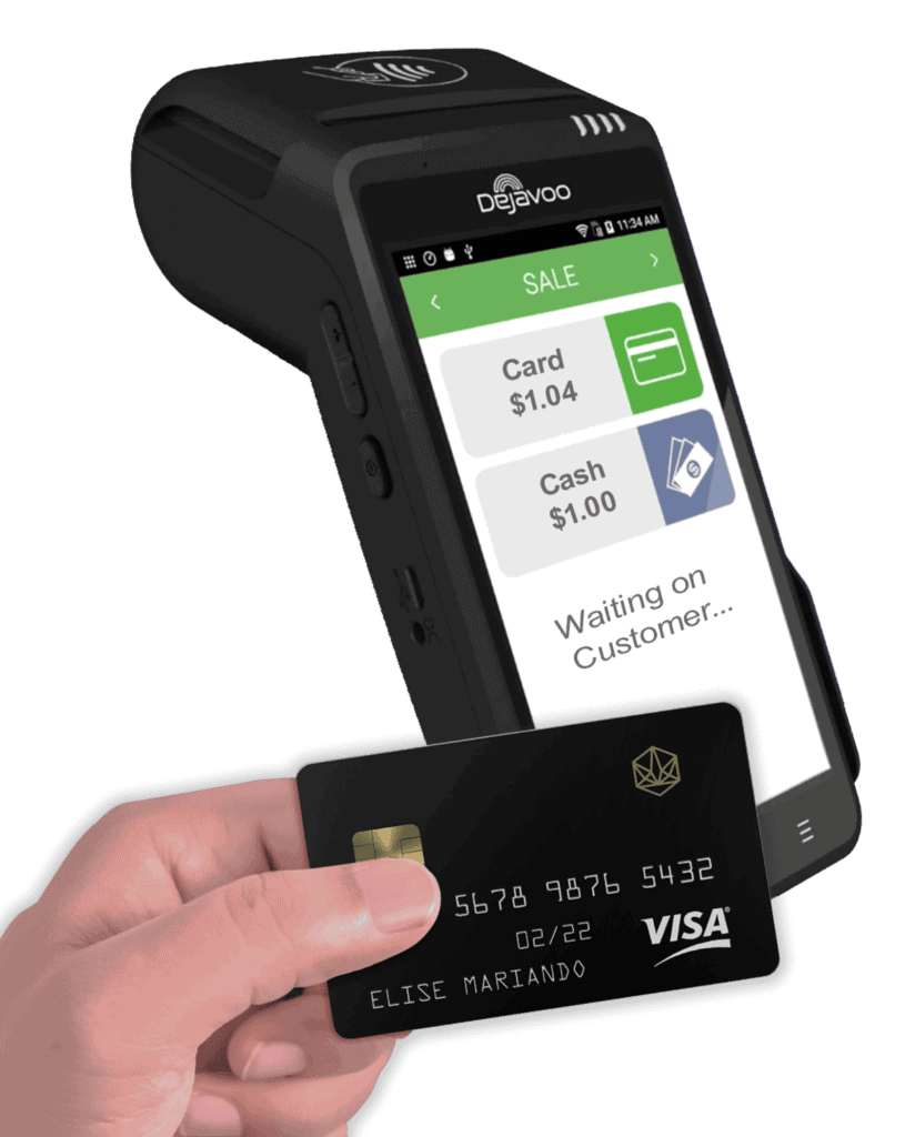 Dejavoo credit card machine