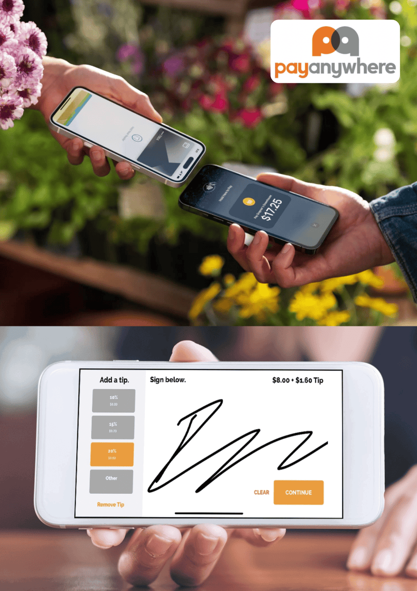 tap to pay contactless mobile payments payanywhere app