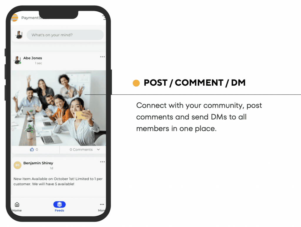Community Feed in Stackably App