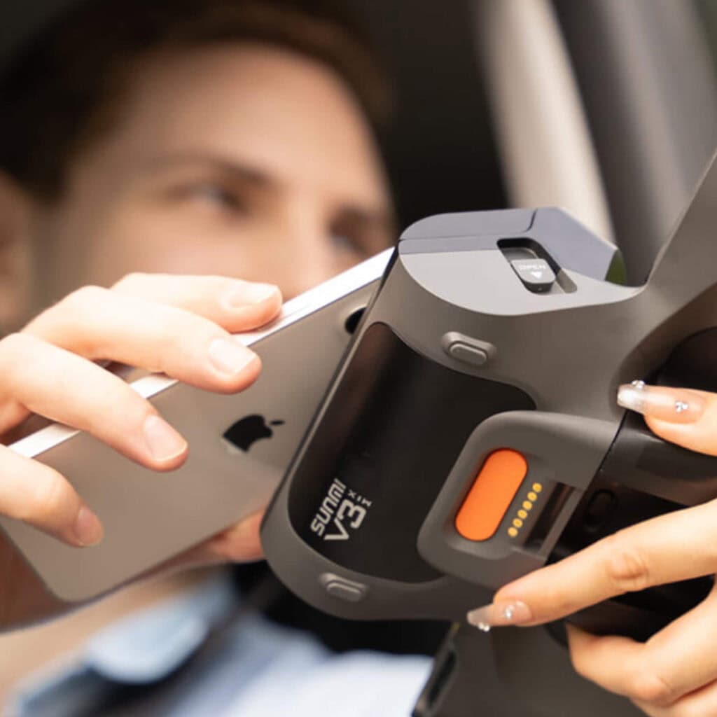 tap to pay and pos system with customer