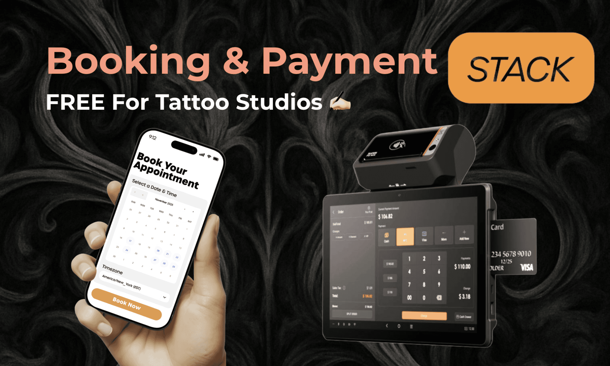 All-In-One Booking Payment System for Tattoo Studios