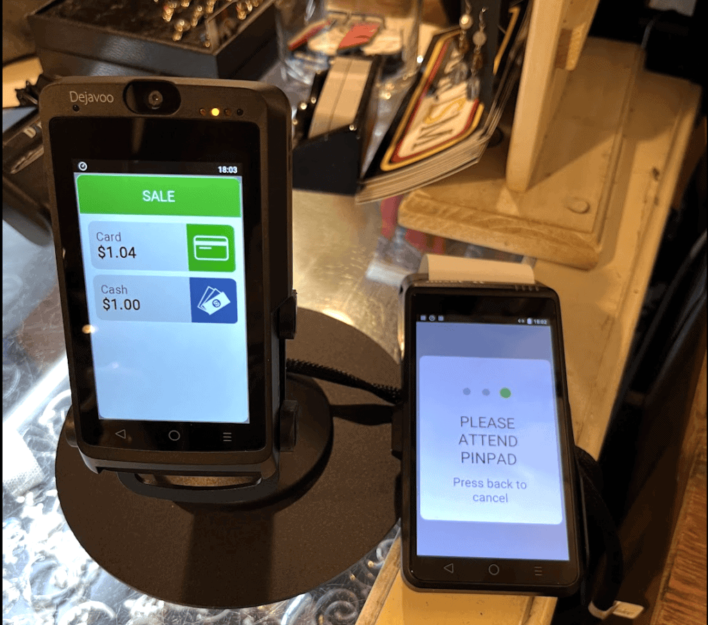 Dejavoo QD3 PIN Pad and QD4 payment machines