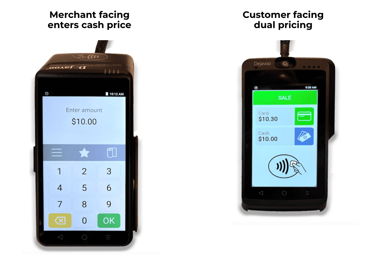 Dual Pricing Payment Processing Dejavoo Payment Terminals