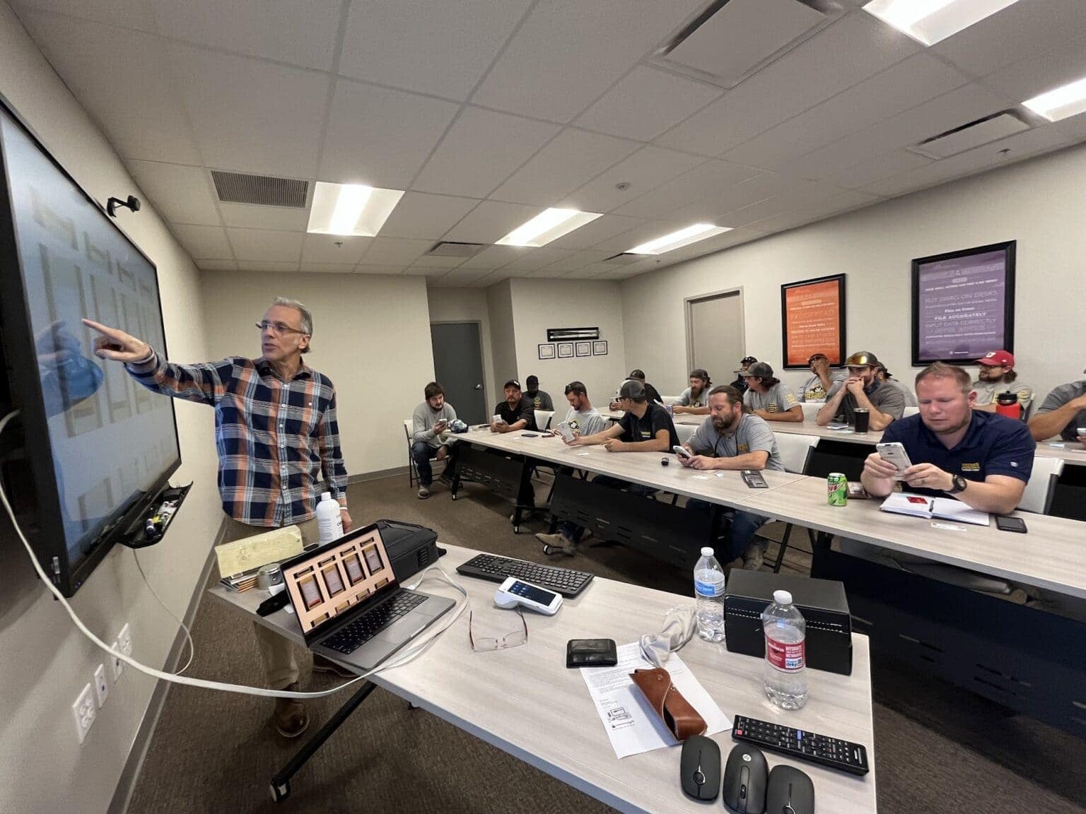 Greg G Kapitan teaching Team Members