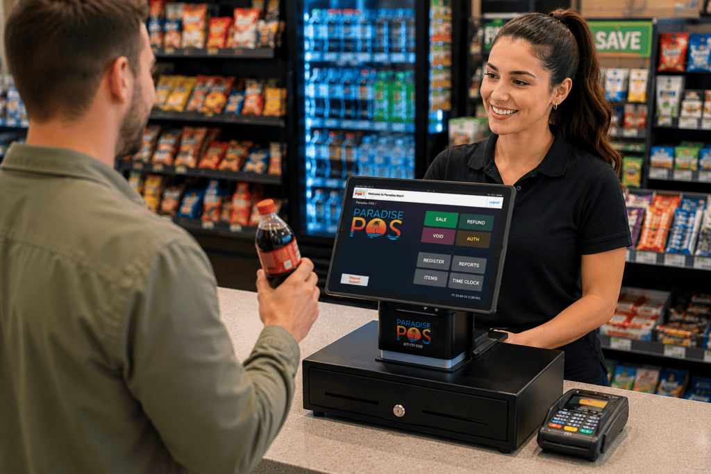 Paradise POS Features for Convenience Stores from iSmart Payments