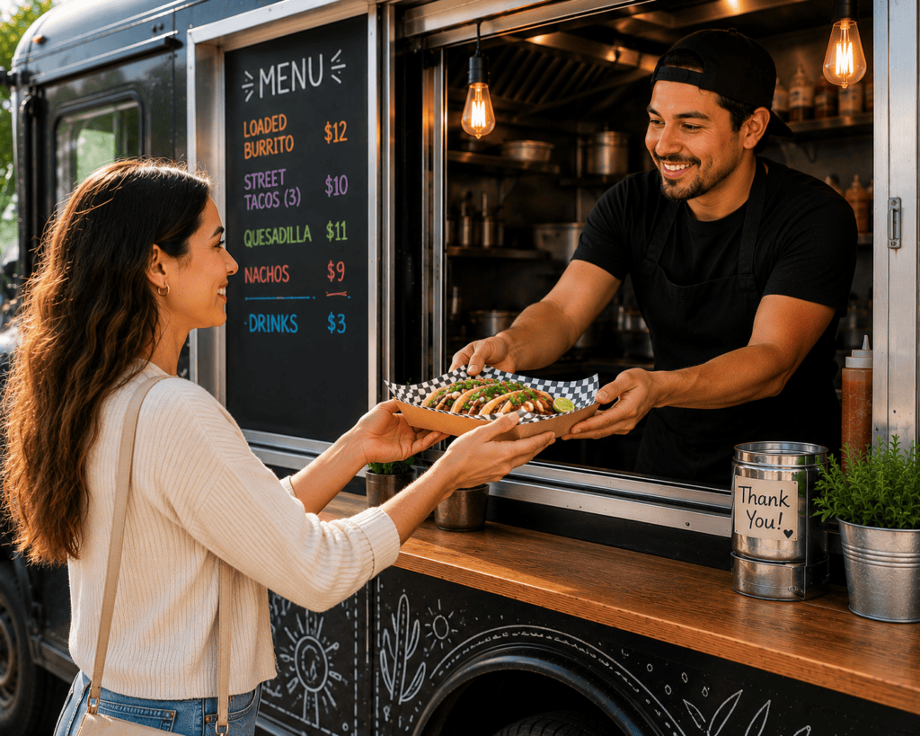 Paradise POS Features for Food Trucks
