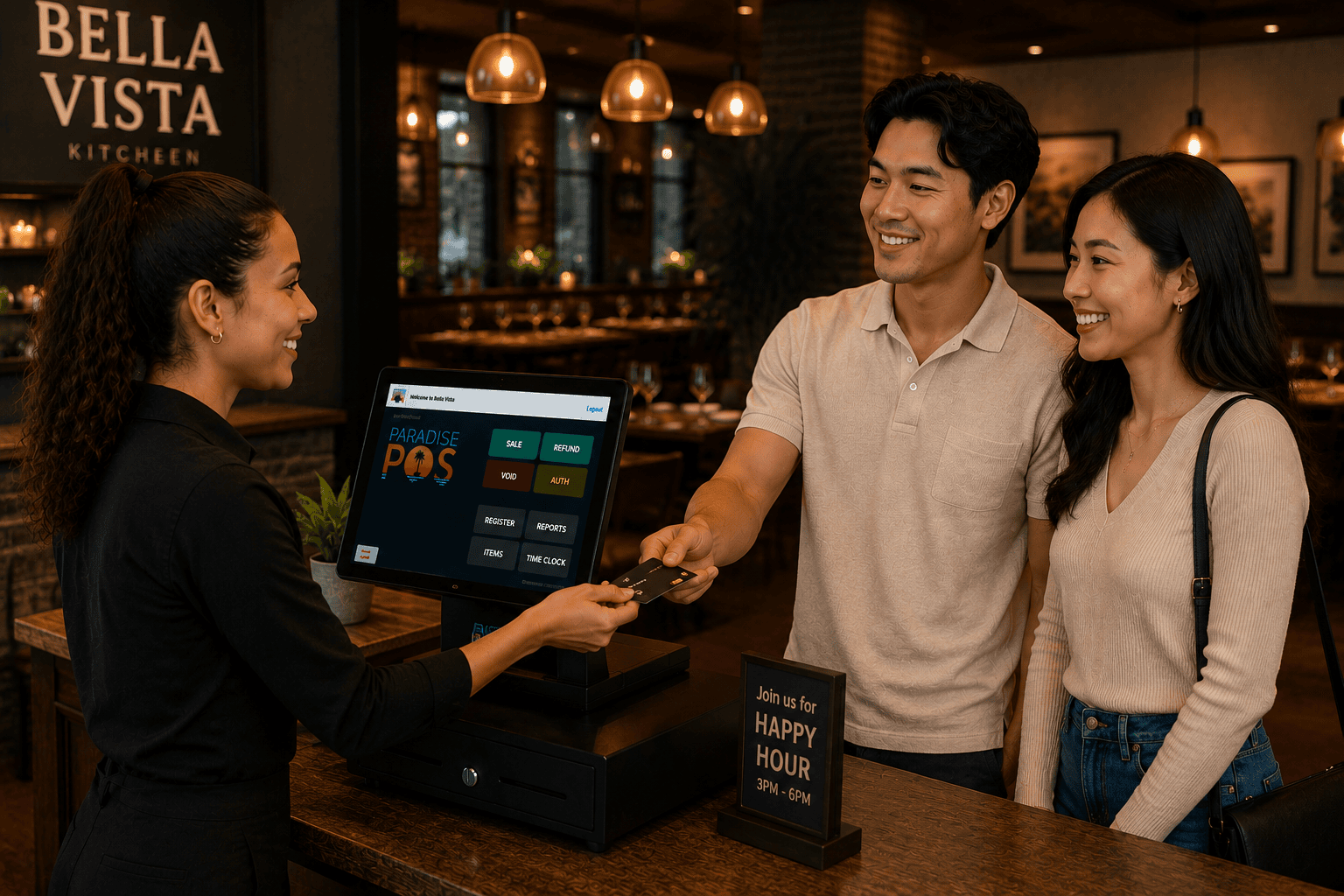Paradise Restaurant iPad POS System | iOS-based |