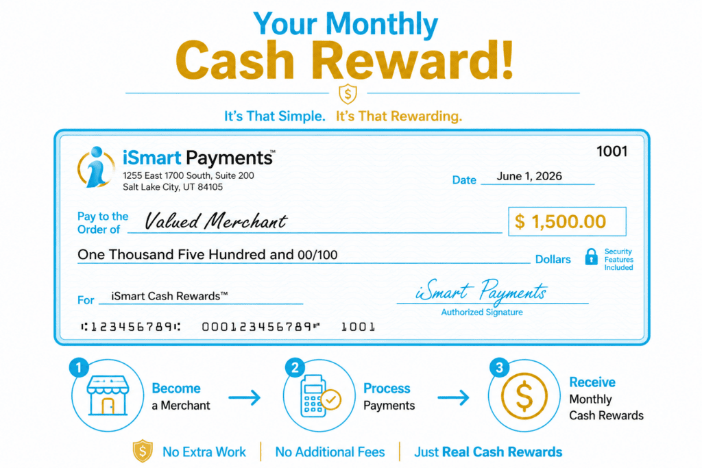 Your monthly cash reward process
