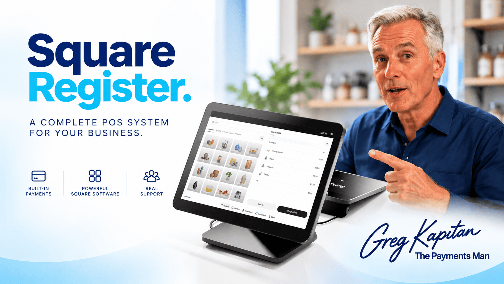 Square Register from iSmart Payments