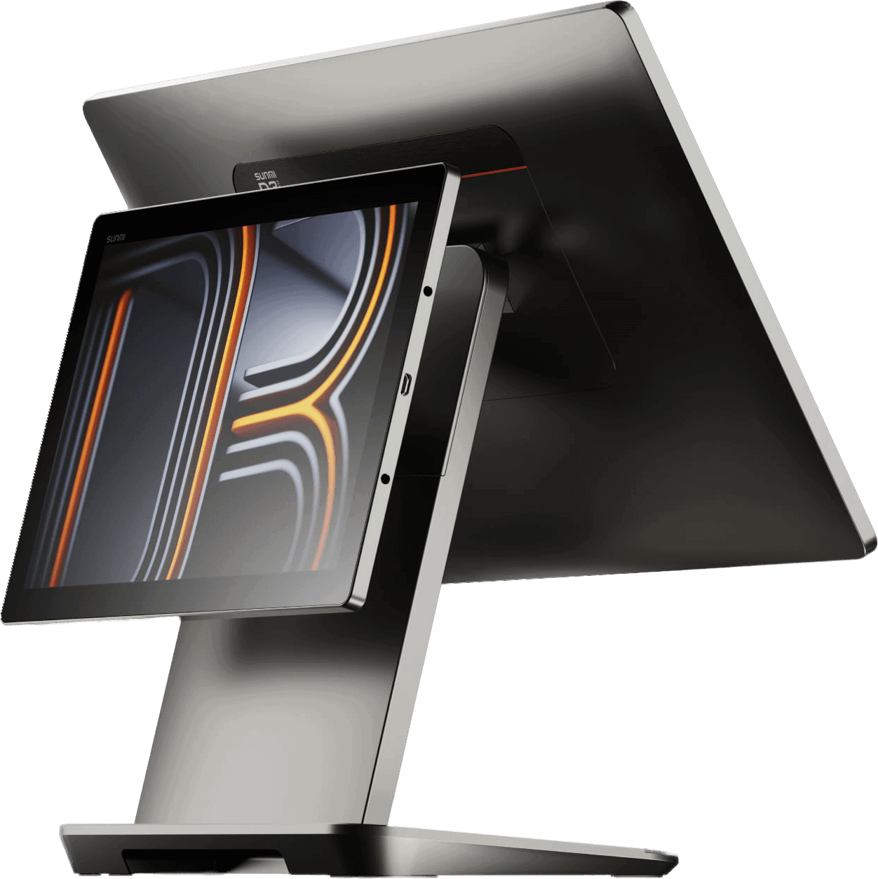 Image of a Sunmi D3 Pro POS Dual Screen System